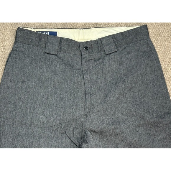 Polo by‎ Ralph Lauren Men's Made In USA Gray Dress Pants Size 33x30 (32x29) - Picture 2 of 11